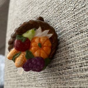 Nora Fleming cornucopia mini. Like new